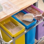 Baker's Lane 10 Gallon / 160 Cup Purple Allergen-Free Ingredient Bin