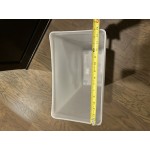 Baker's Lane 10 Gallon / 160 Cup Purple Allergen-Free Ingredient Bin
