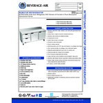 Beverage-Air WTRD72AHC-2-FIP 72