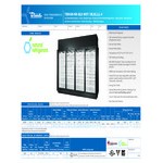 True TRM4M-NN-BLK-WHT-1BLKLLLL-4 128 3/8