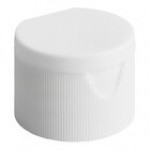 28/410 Black Unlined Flip Top Lid - 2,500/Case 28/410 Black Unlined Flip Top Lid - 2,500/Case