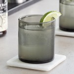 Acopa Pangea 10 oz. Gray Rocks / Old Fashioned Glass - 12/Case