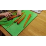 San Jamar CB121812GN Cut-N-Carry® 18