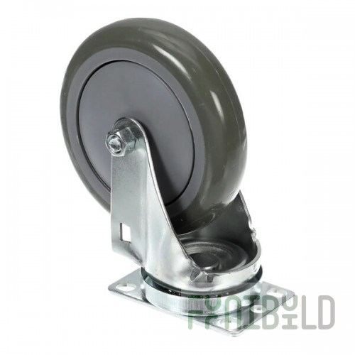 Randell HD CST1702 Caster, 6 O/A Swivel No Brake Cm