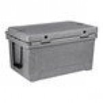 CaterGator CG65SPG Gray 65 Qt. Rotomolded Outdoor Cooler / Ice Chest