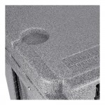 CaterGator CG65SPG Gray 65 Qt. Rotomolded Outdoor Cooler / Ice Chest