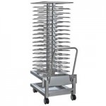 Alto-Shaam 5016490 Roll-In Stainless Steel Plate Cart - 51 Plate Alto-Shaam 5016490 Roll-In Stainless Steel Plate Cart - 51 Plate