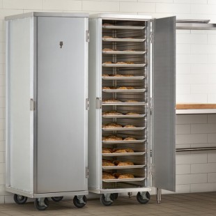 Regency 40 Pan End Load Enclosed Bun / Sheet Pan Rack - Welded
