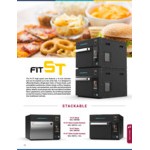 Pratica 990163 Fit ST Electric Ventless Stainless Steel High-Speed Oven - 208/240V, 1 Phase