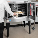 Vulcan VC5ED Single Deck Full Size Electric Convection Oven With Legs - 480V, Field Convertible, 12 kW Vulcan VC5ED Single Deck Full Size Electric Convection Oven With Legs - 480V, Field Convertible, 12 kW