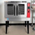 Vulcan VC5ED Single Deck Full Size Electric Convection Oven With Legs - 480V, Field Convertible, 12 kW Vulcan VC5ED Single Deck Full Size Electric Convection Oven With Legs - 480V, Field Convertible, 12 kW