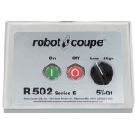 Robot Coupe R502 2-Speed Combination Food Processor with 6 Qt. / 5.9 Liter Stainless Steel Bowl, Continuous Feed & 2 Discs - 240V, 3 Phase, 1 1/5 hp Robot Coupe R502 2-Speed Combination Food Processor with 6 Qt. / 5.9 Liter Stainless Steel Bowl, Continuous Feed & 2 Discs - 240V, 3 Phase, 1 1/5 hp