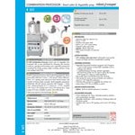Robot Coupe R502 2-Speed Combination Food Processor with 6 Qt. / 5.9 Liter Stainless Steel Bowl, Continuous Feed & 2 Discs - 240V, 3 Phase, 1 1/5 hp Robot Coupe R502 2-Speed Combination Food Processor with 6 Qt. / 5.9 Liter Stainless Steel Bowl, Continuous Feed & 2 Discs - 240V, 3 Phase, 1 1/5 hp