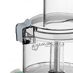 AvaMix Cadet CACFB25CL2D Combination Food Processor with 2.5 Qt Clear Plastic Bowl, Chute Lid, Continuous Feed, and 2 Discs - 3/4 hp AvaMix Cadet CACFB25CL2D Combination Food Processor with 2.5 Qt Clear Plastic Bowl, Chute Lid, Continuous Feed, and 2 Discs - 3/4 hp