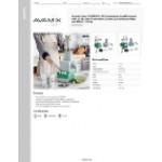 AvaMix Cadet CACFB25CL2D Combination Food Processor with 2.5 Qt Clear Plastic Bowl, Chute Lid, Continuous Feed, and 2 Discs - 3/4 hp AvaMix Cadet CACFB25CL2D Combination Food Processor with 2.5 Qt Clear Plastic Bowl, Chute Lid, Continuous Feed, and 2 Discs - 3/4 hp