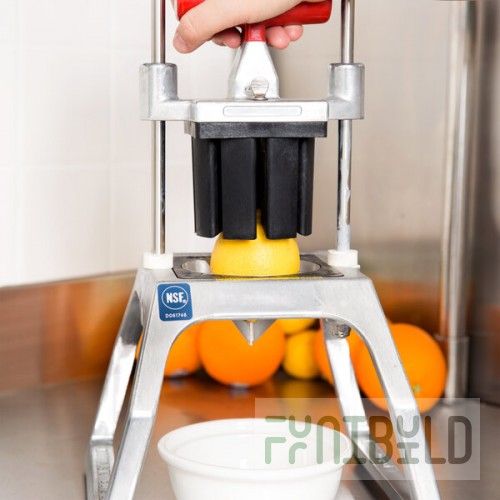 Vollrath 15003 Redco InstaCut 3.5 4 Section Fruit and Vegetable Wedger - Tabletop Mount