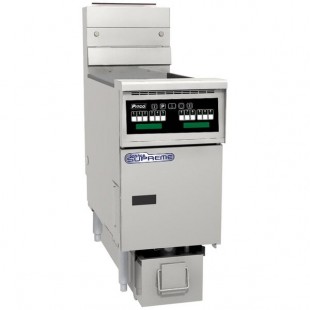 Pitco® SSHLV14-C/FD 32 lb. Solstice Supreme Liquid Propane Low Volume Oil Fryer with Intellifry Computer Controls and Filter Drawer - 72,500 BTU Pitco® SSHLV14-C/FD 32 lb. Solstice Supreme Liquid Propane Low Volume Oil Fryer with Intellifry Computer Controls and Filter Drawer - 72,500 BTU