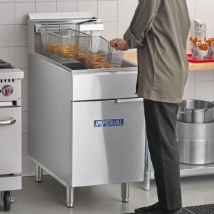 Imperial Range IFS-75NG Natural Gas 75 lb. Tube Fired Fryer - 175,000 BTU Imperial Range IFS-75NG Natural Gas 75 lb. Tube Fired Fryer - 175,000 BTU