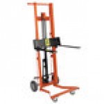 Wesco Industrial Products 750 lb. 4 Wheel Hydraulic Pedalift with 3 Wesco Industrial Products 750 lb. 4 Wheel Hydraulic Pedalift with 3