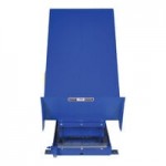 Vestil Blue Single Scissor Lift / Tilt Table with 48 Vestil Blue Single Scissor Lift / Tilt Table with 48
