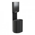 Bradley Elvari 6B1-119373-BB 40 oz. Black Stainless Steel Automatic Foam Soap / Sanitizer Dispenser Bradley Elvari 6B1-119373-BB 40 oz. Black Stainless Steel Automatic Foam Soap / Sanitizer Dispenser