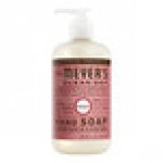 Mrs. Meyer's Clean Day 394732 12.5 oz. Rosemary Scented Hand Soap with Pump - 6/Case Mrs. Meyer's Clean Day 394732 12.5 oz. Rosemary Scented Hand Soap with Pump - 6/Case