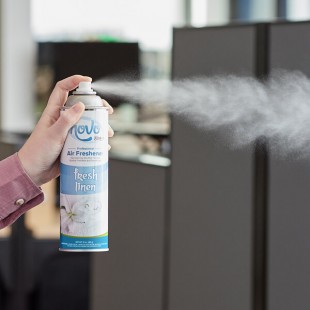 Noble 10 oz. Fresh Linen Ready-to-Use Aerosol Air Freshener / Deodorizer Spray Noble 10 oz. Fresh Linen Ready-to-Use Aerosol Air Freshener / Deodorizer Spray