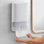 Tork Xpress 553020 White Wall-Mount Multifold Hand Towel Dispenser H2