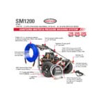Simpson 61102 Aluminum Sanitizing Mister and Pressure Washer with Induction Engine and 75' Hose - 1,200 PSI; 2.0 GPM Simpson 61102 Aluminum Sanitizing Mister and Pressure Washer with Induction Engine and 75' Hose - 1,200 PSI; 2.0 GPM