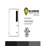 Ideal Warehouse Onyx 60-8460 Activated Carbon Filter for 60-8401 and 60-8400