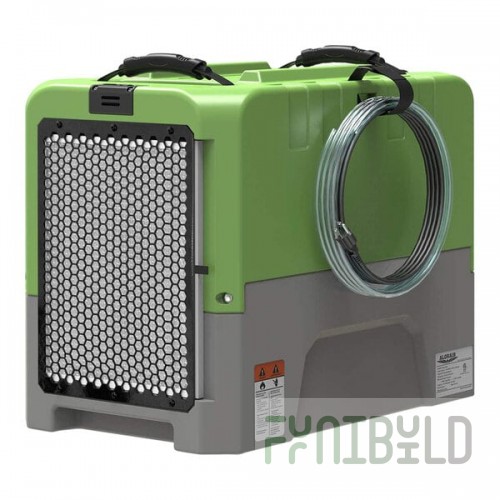 AlorAir Storm Extreme LGR 85 Green Smart Wi-Fi Enabled Industrial Commercial Dehumidifier with Pump - 115V