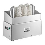 Noble Warewashing GP1600 Glass Genie Commercial Eight Brush Electric Glass Polisher - 120V, 1600W