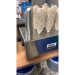 Noble Warewashing GP1600 Glass Genie Commercial Eight Brush Electric Glass Polisher - 120V, 1600W