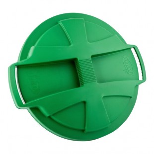 Libman 1575 32 Gallon Green Rounded Trash Can Lid Libman 1575 32 Gallon Green Rounded Trash Can Lid
