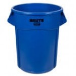 Rubbermaid® FG265500GRAY BRUTE 55 Gallon Gray Round Trash Can Rubbermaid® FG265500GRAY BRUTE 55 Gallon Gray Round Trash Can