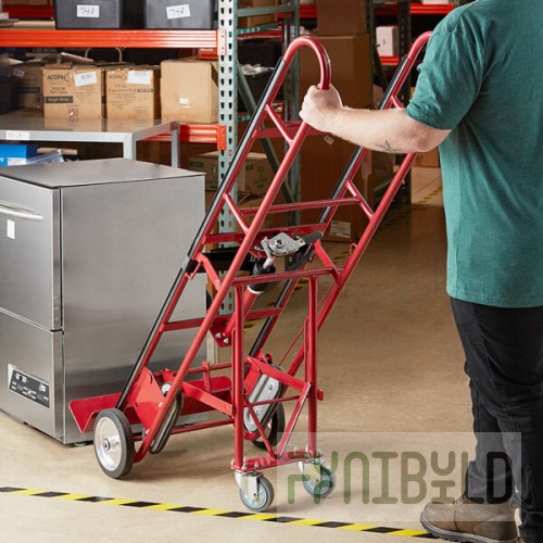 Lavex 900 lb. Steel Appliance Hand Truck with 8