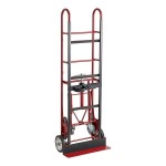 Lavex 900 lb. Steel Appliance Hand Truck with 8 Lavex 900 lb. Steel Appliance Hand Truck with 8