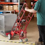 Lavex 900 lb. Steel Appliance Hand Truck with 8 Lavex 900 lb. Steel Appliance Hand Truck with 8