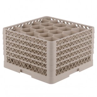 Vollrath TR11GGGGG Traex® Rack Max Full-Size Beige 20-Compartment 11 7/8