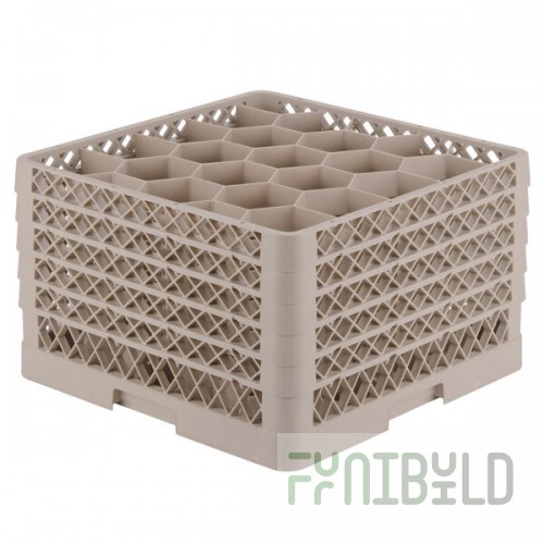 Vollrath TR11GGGGG Traex® Rack Max Full-Size Beige 20-Compartment 11 7/8