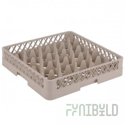 Vollrath TR11 Traex® Rack Max Full-Size Beige 20-Compartment 3 1/4
