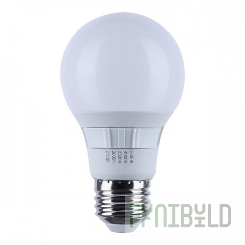 Satco 9W A19 LED Light Bulb with 5 Color Temperatures S11771R1 - 120V - 24/Case