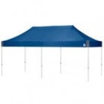 E-Z Up EC3STL20KFWHTSO Eclipse Instant Shelter 10' x 20' Steel Orange Canopy with White Frame E-Z Up EC3STL20KFWHTSO Eclipse Instant Shelter 10' x 20' Steel Orange Canopy with White Frame