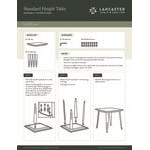 Lancaster Table & Seating Alloy 32 Lancaster Table & Seating Alloy 32