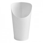 Choice Medium 12 oz. Paper Scoop Cup with Fry Design - 1,000/Case