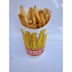 Choice Medium 12 oz. Paper Scoop Cup with Fry Design - 1,000/Case