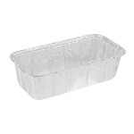 D&W 2 lb. Aluminum Foil Loaf Pan - 50/Pack D&W 2 lb. Aluminum Foil Loaf Pan - 50/Pack