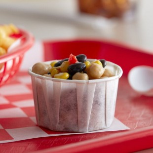 Genpak F325 Harvest Paper 3.25 oz. Souffle / Portion Cup - 5,000/Case Genpak F325 Harvest Paper 3.25 oz. Souffle / Portion Cup - 5,000/Case