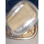 Durable Packaging 9664-PT-25 Smoothwall Black Diamond and Gold Extra Large Foil Entree / Take-Out Pan with Dome Lid 108 oz. - 25/Case Durable Packaging 9664-PT-25 Smoothwall Black Diamond and Gold Extra Large Foil Entree / Take-Out Pan with Dome Lid 108 oz. - 25/Case