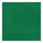 Creative Converting 95112 Emerald Green 3-Ply Guest Towel / Buffet Napkin - 192/Case Creative Converting 95112 Emerald Green 3-Ply Guest Towel / Buffet Napkin - 192/Case